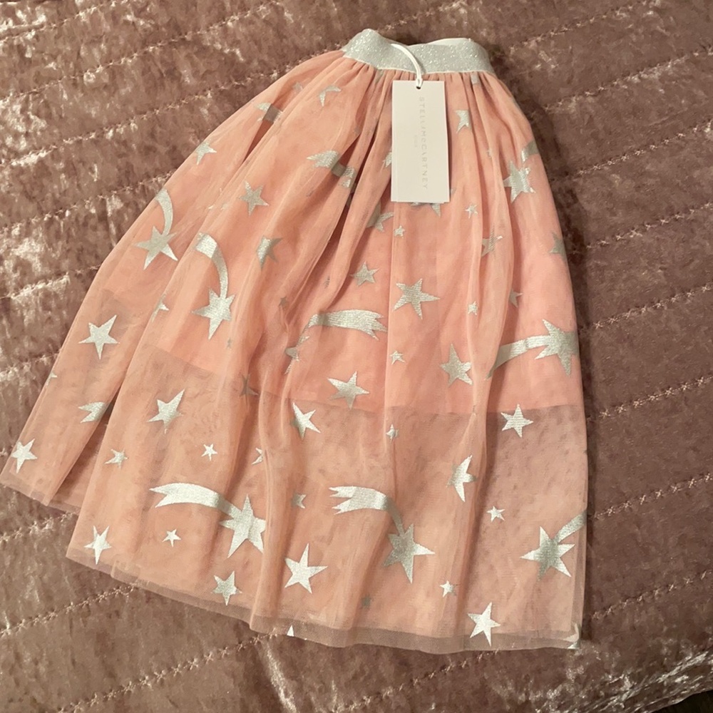 Stella McCartney pink star skirt